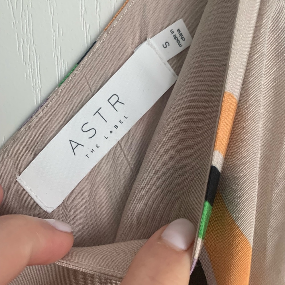 ASTR the label size small maxi dress with slit